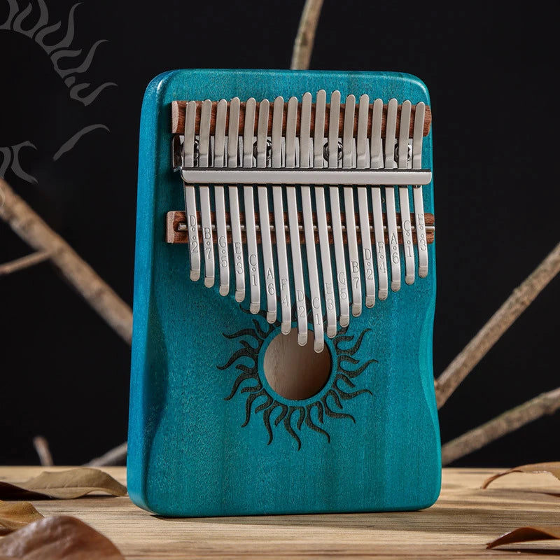 W&P Hluru Kalimba | 17-21 Key Solid Maple Wood Finger Piano