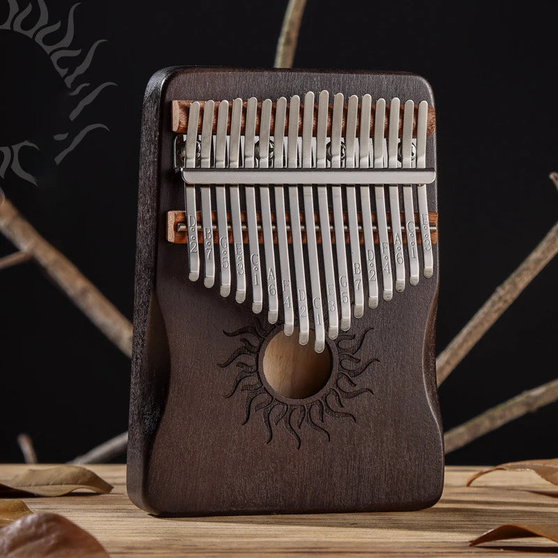 W&P Hluru Kalimba | 17-21 Key Solid Maple Wood Finger Piano
