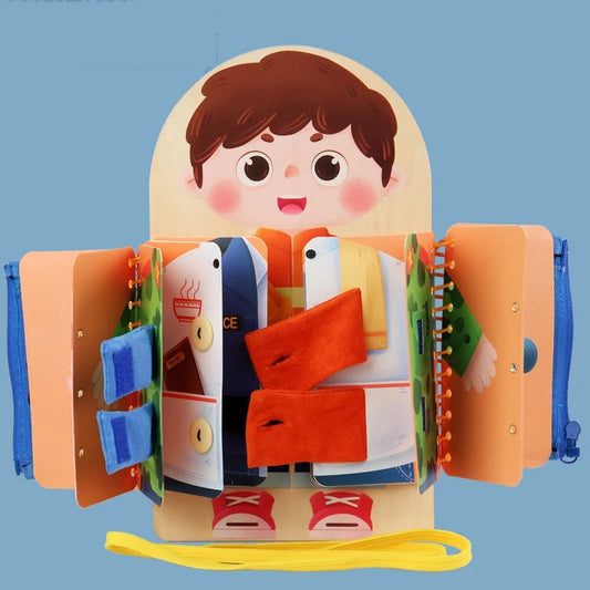 Busy Book for Toddlers | Montessori Dressing Gameâ„¢