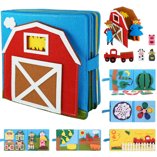 Toddler's Busy Book | My Little Farm Activity Bookâ„¢