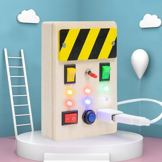 Sensory Board Magicâ„¢ | LED Toddler Busy Board