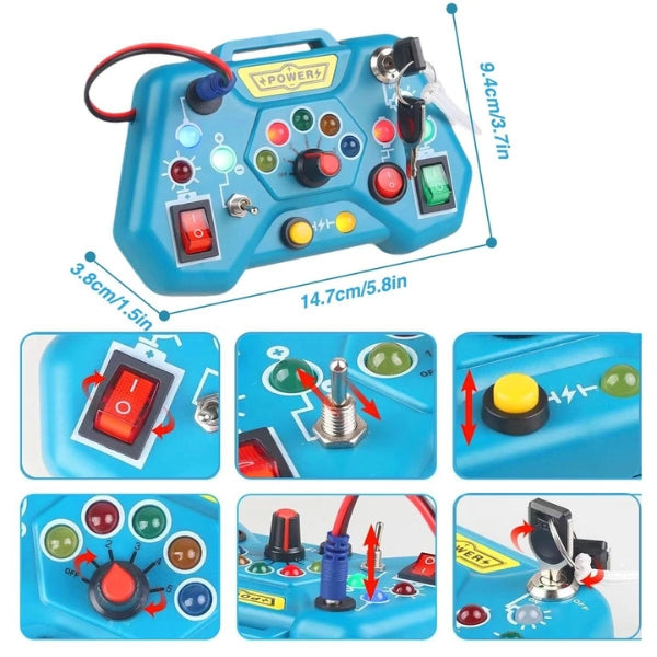 Sensory Board Controller™ | Toddler Busy Board Handle