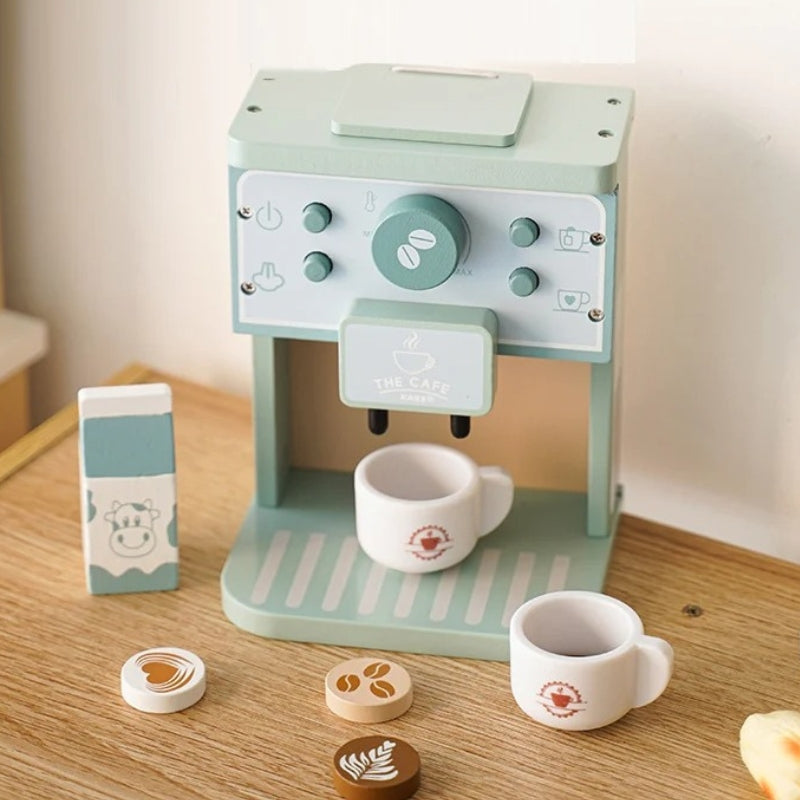 Wooden Coffee Machine Toy | Tiny Barista Coffee Maker™