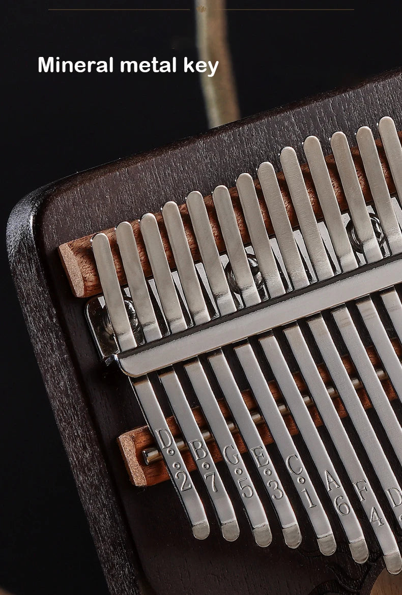 W&P Hluru Kalimba | 17-21 Key Solid Maple Wood Finger Piano