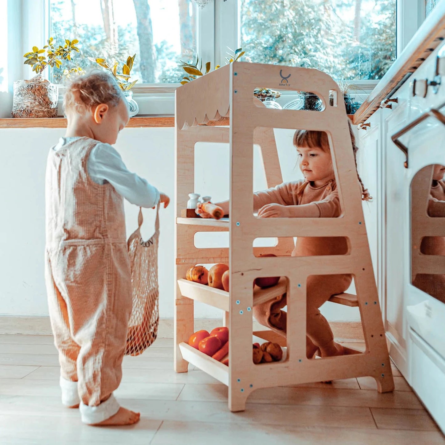 2 in 1 Montessori Learning Tower