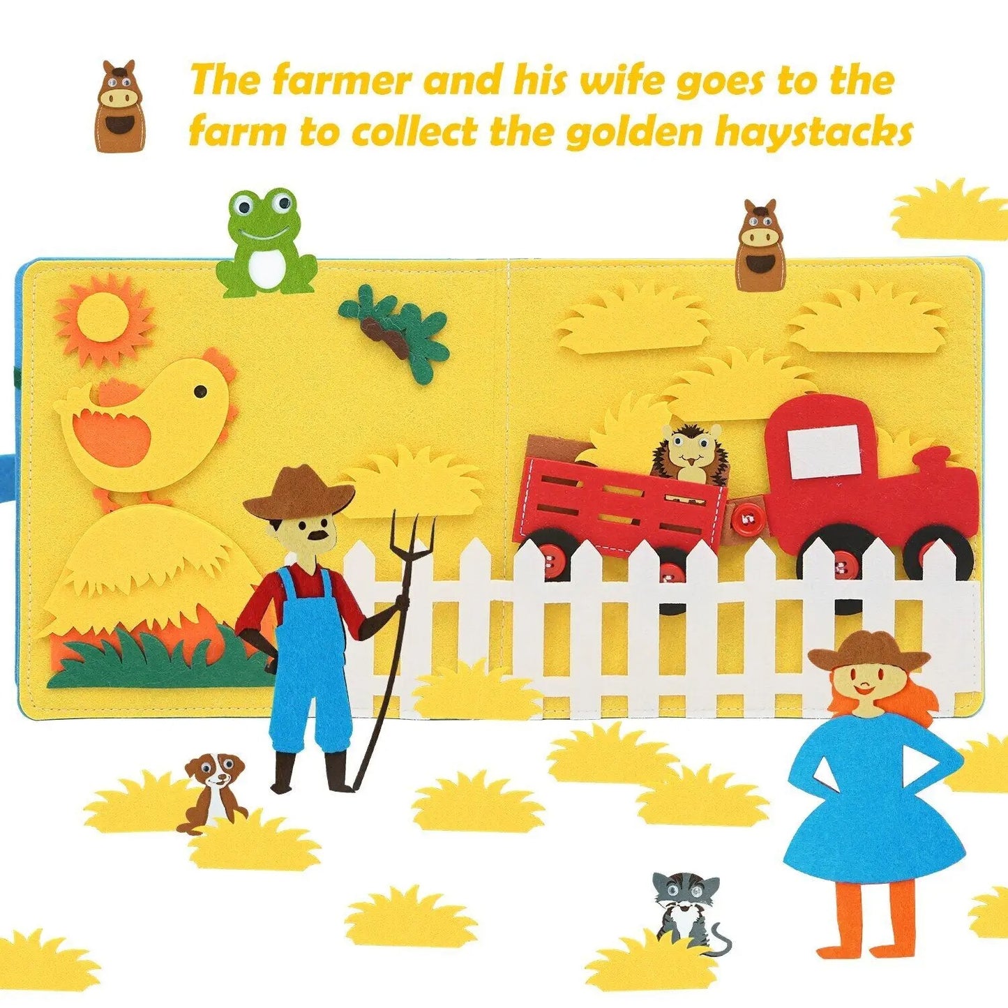 Toddler's Busy Book | My Little Farm Activity Book™