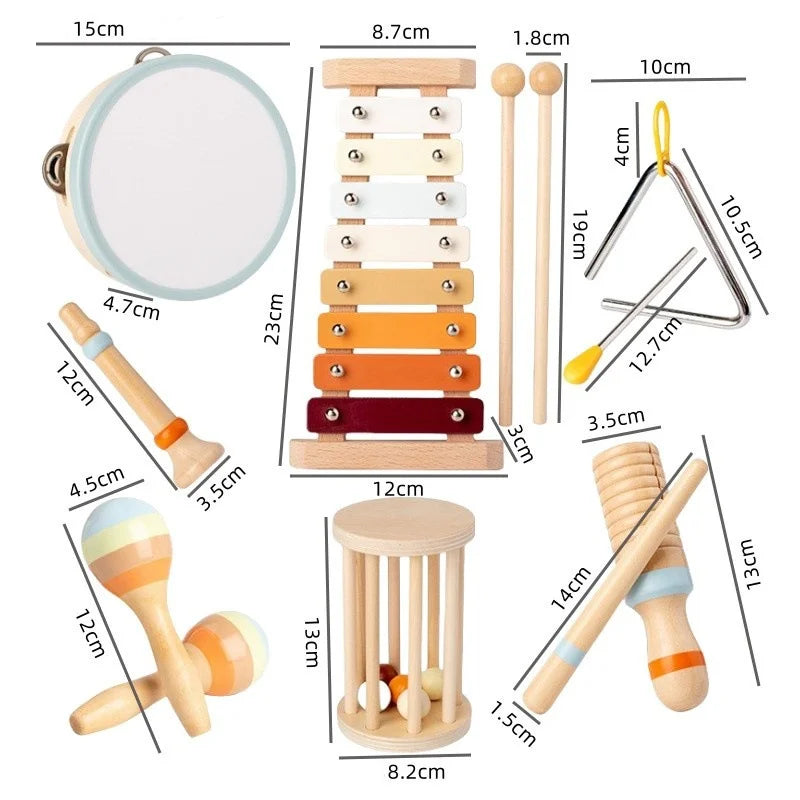 Children's Instruments Set | The Montessori Star Band™