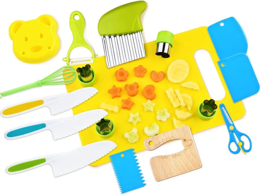 Children's Cooking Knives Set | Tiny Chef Cutting Kit™