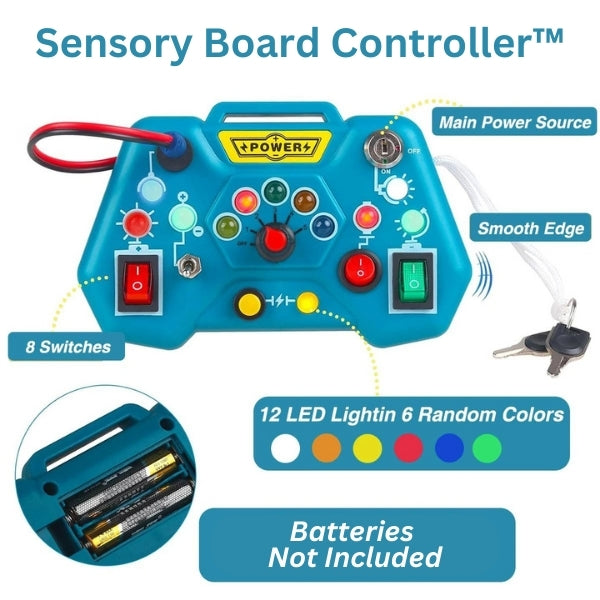 Sensory Board Controller™ | Toddler Busy Board Handle