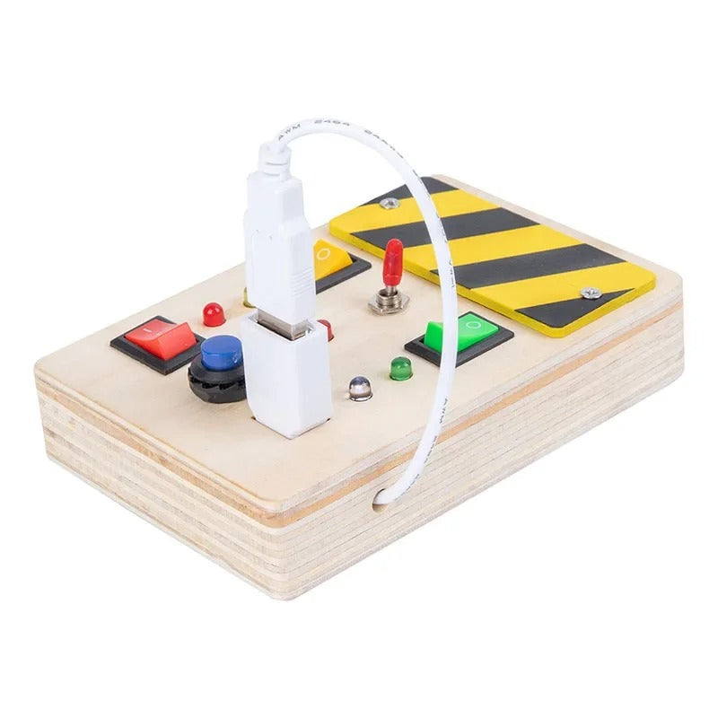 Sensory Board Magic™ | LED Toddler Busy Board