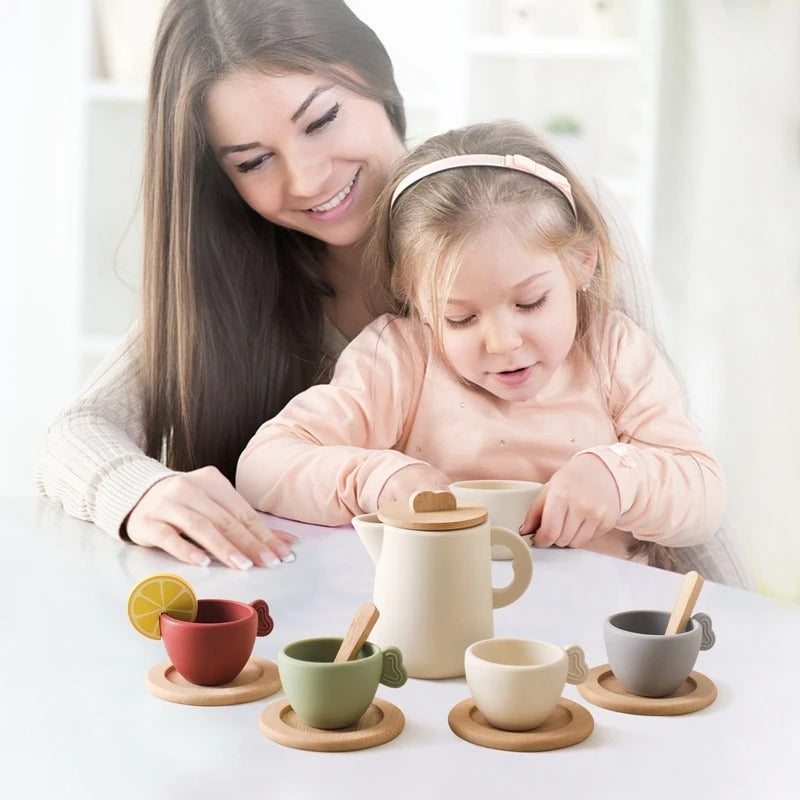 Toy Tea Set 100% Usable | Tiny Sippers Tea Party™