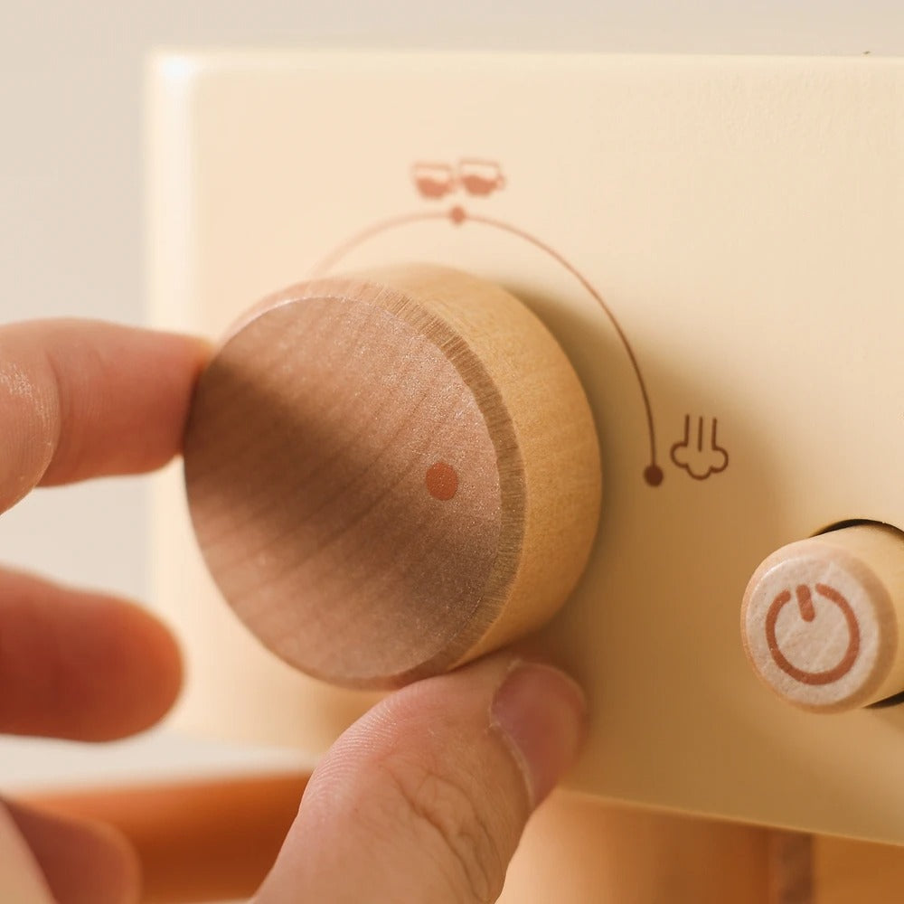 Wooden Coffee Machine Toy | Tiny Barista Deluxe Set™